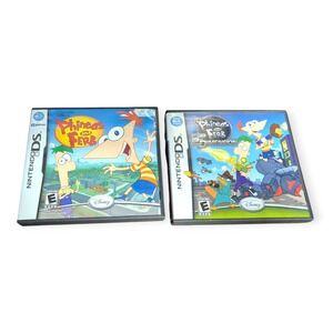 Nintendo DS Phineas and Ferb Collection 2 Game Lot